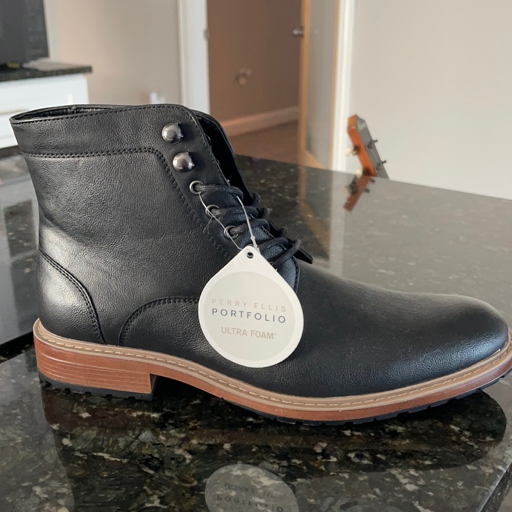 Perry ellis black shoes